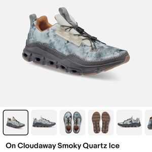 Men’s On Running Cloudaway Smoky Quartz Size 9.5